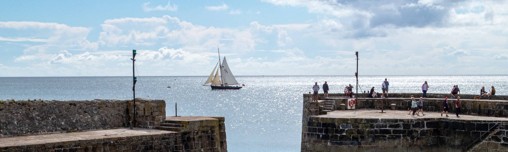 Charlestown Harbour in St Austell