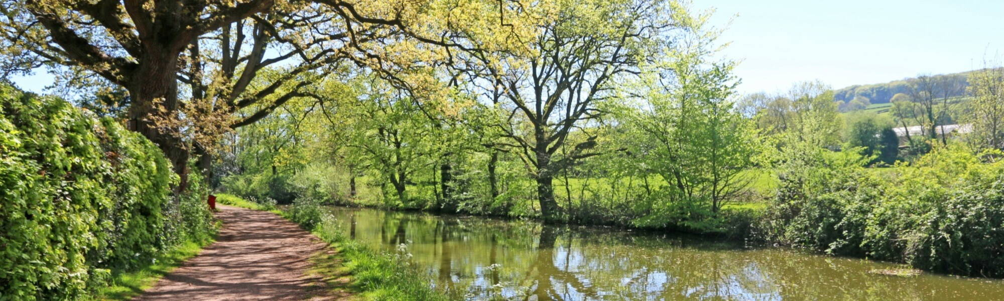 Great Western Canal in Tiverton, Devon